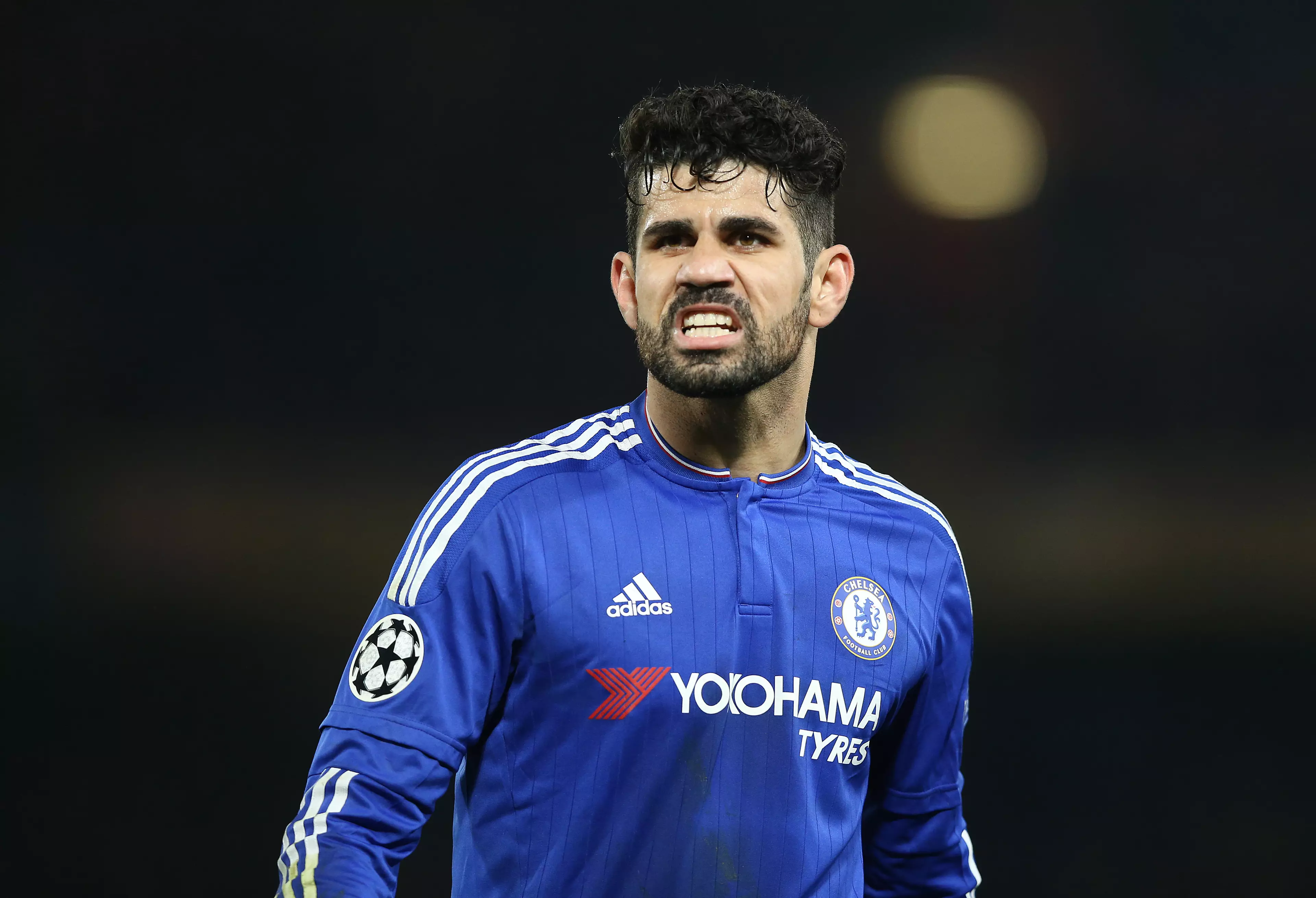Costa left Chelsea after two Premier League title winning campaigns in three years, after a falling out with manager Antonio Conte. Images: PA