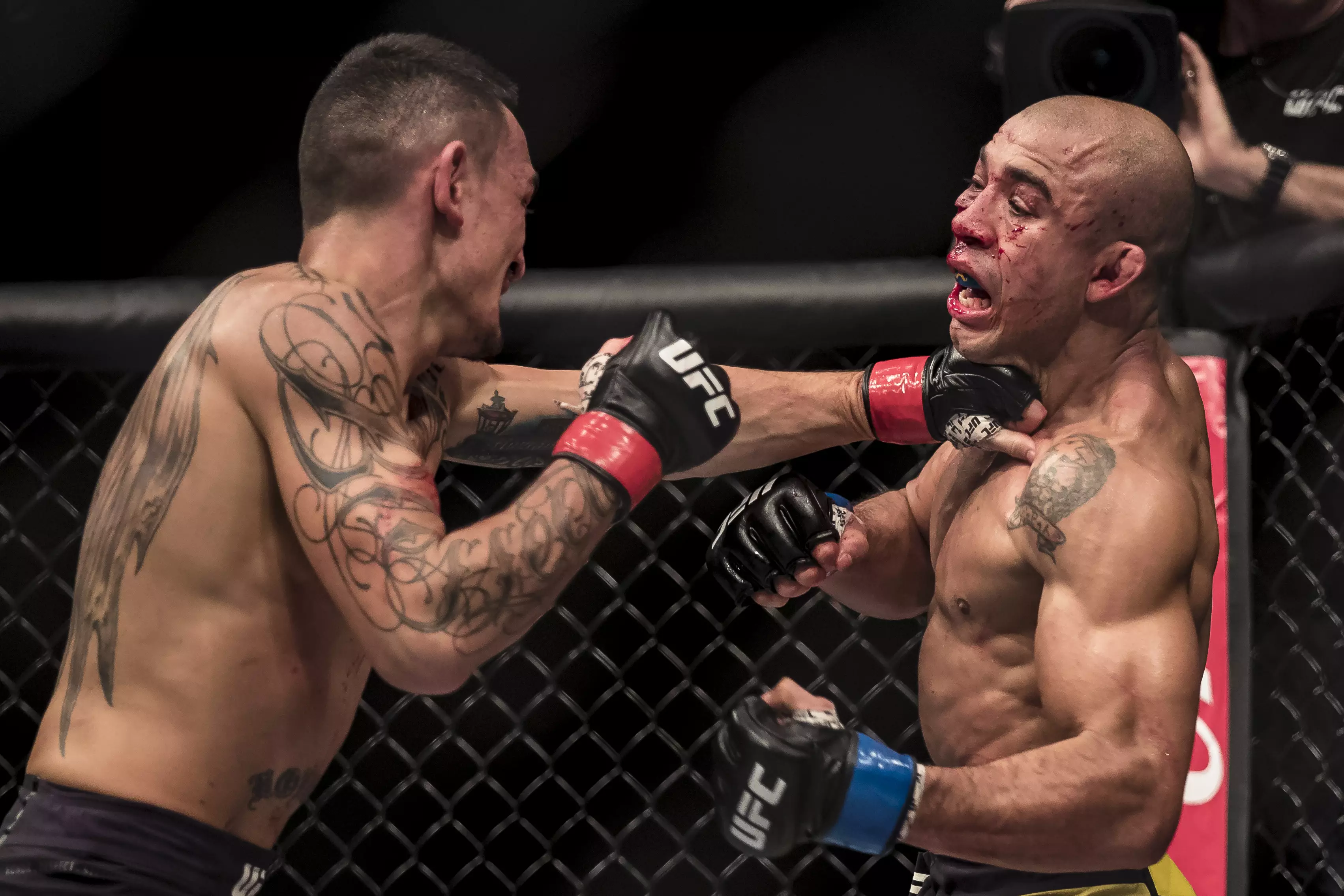 Just like McGregor, Holloway beat Jose Aldo for his title. Image: PA Images