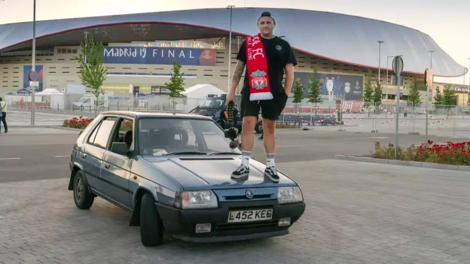 Liverpool Fan Who Drove £40 Car To Champions League Final Returns To Anfield