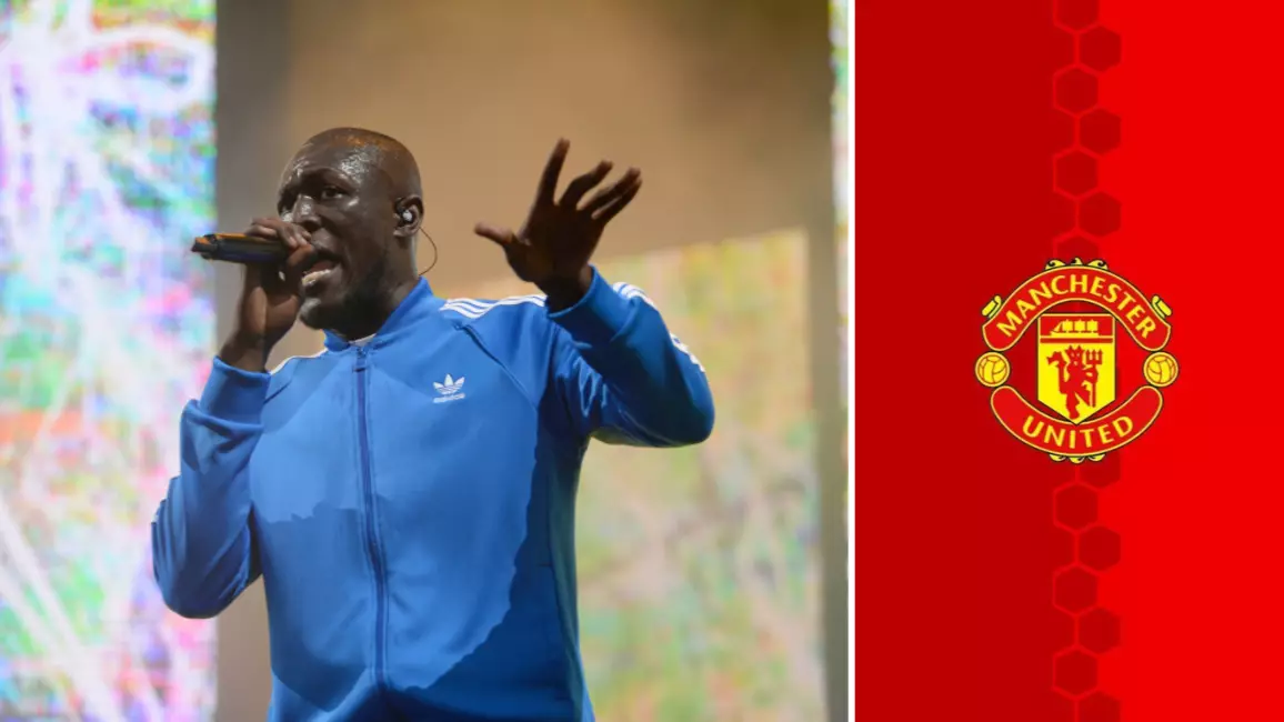 Manchester United Fans Were Loving Stormzy's Reaction To Meeting Benjamin Mendy