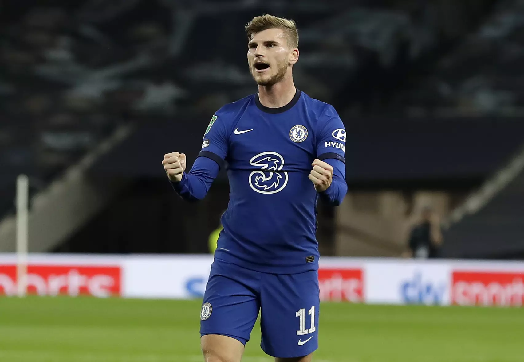 Werner is one of six new signings but is on less than fellow Chelsea new boy Ben Chilwell. Image: PA Images