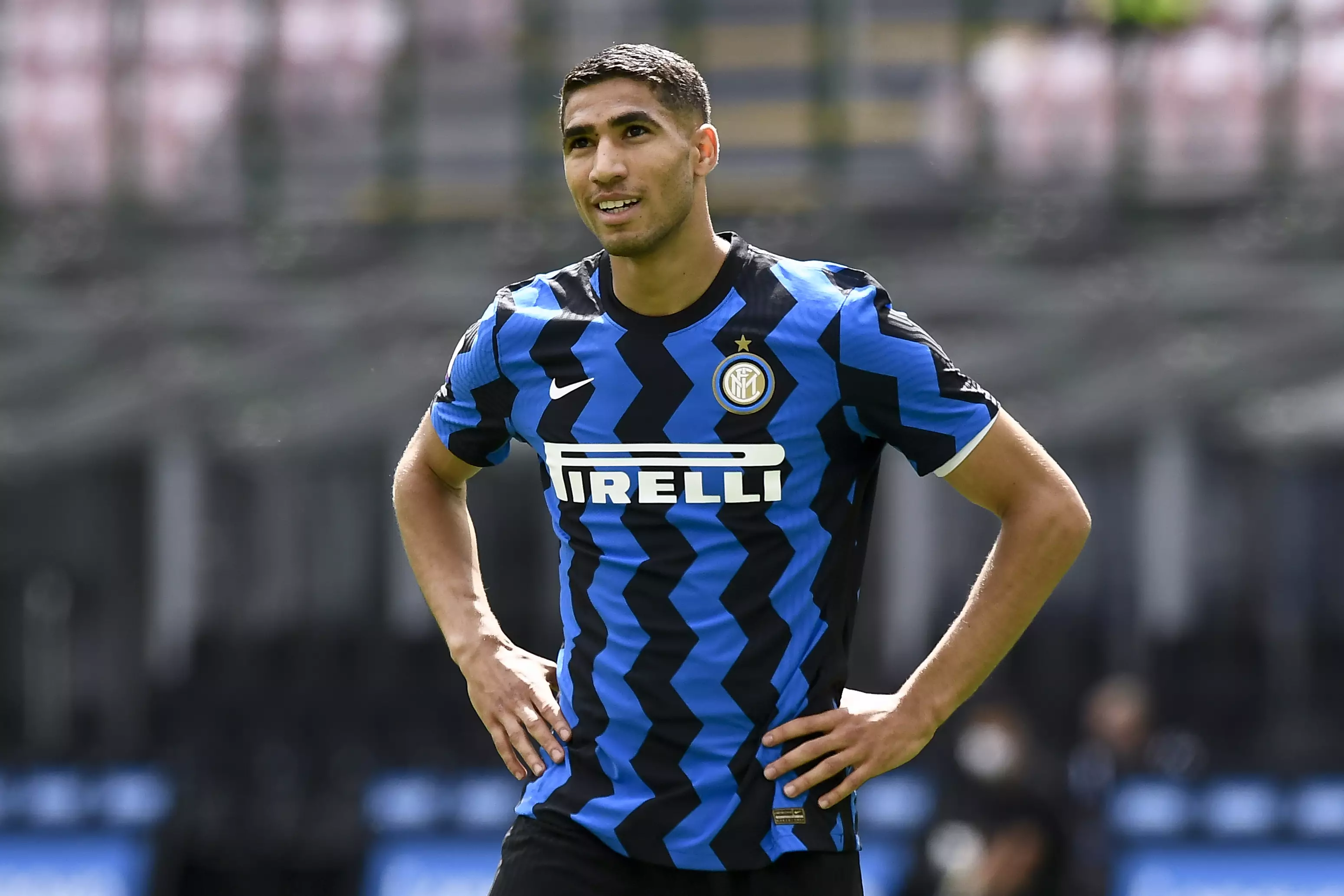 Hakimi looks set to leave the San Siro. Image: PA Images