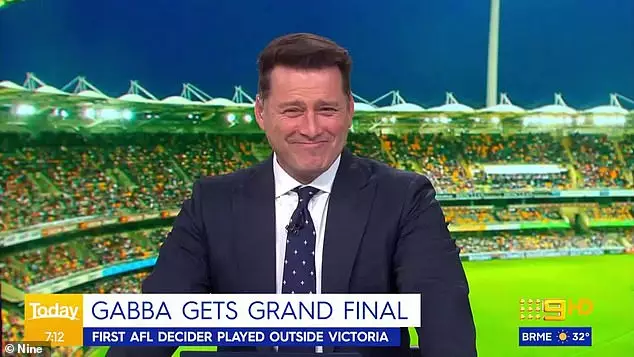 Karl Stefanovic was in hysterics.