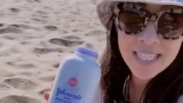 Mum Shares Beach Hack For Removing Stubborn Sand From Your Skin 