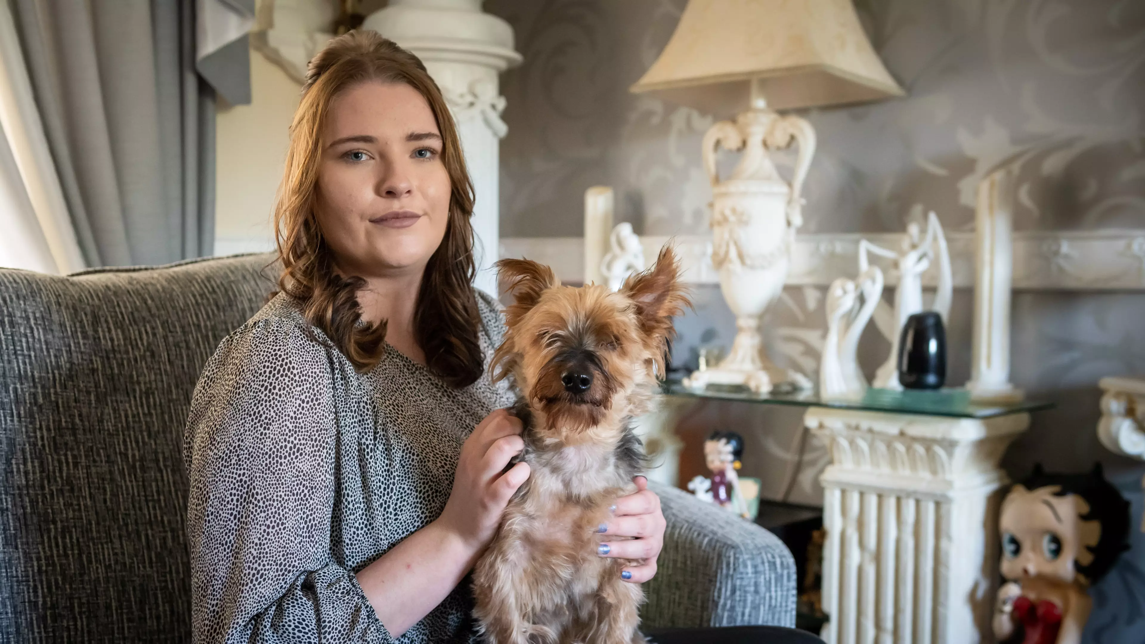 Woman Says Dog 'Sniffed Out' Her Sepsis And Saved Her Life 