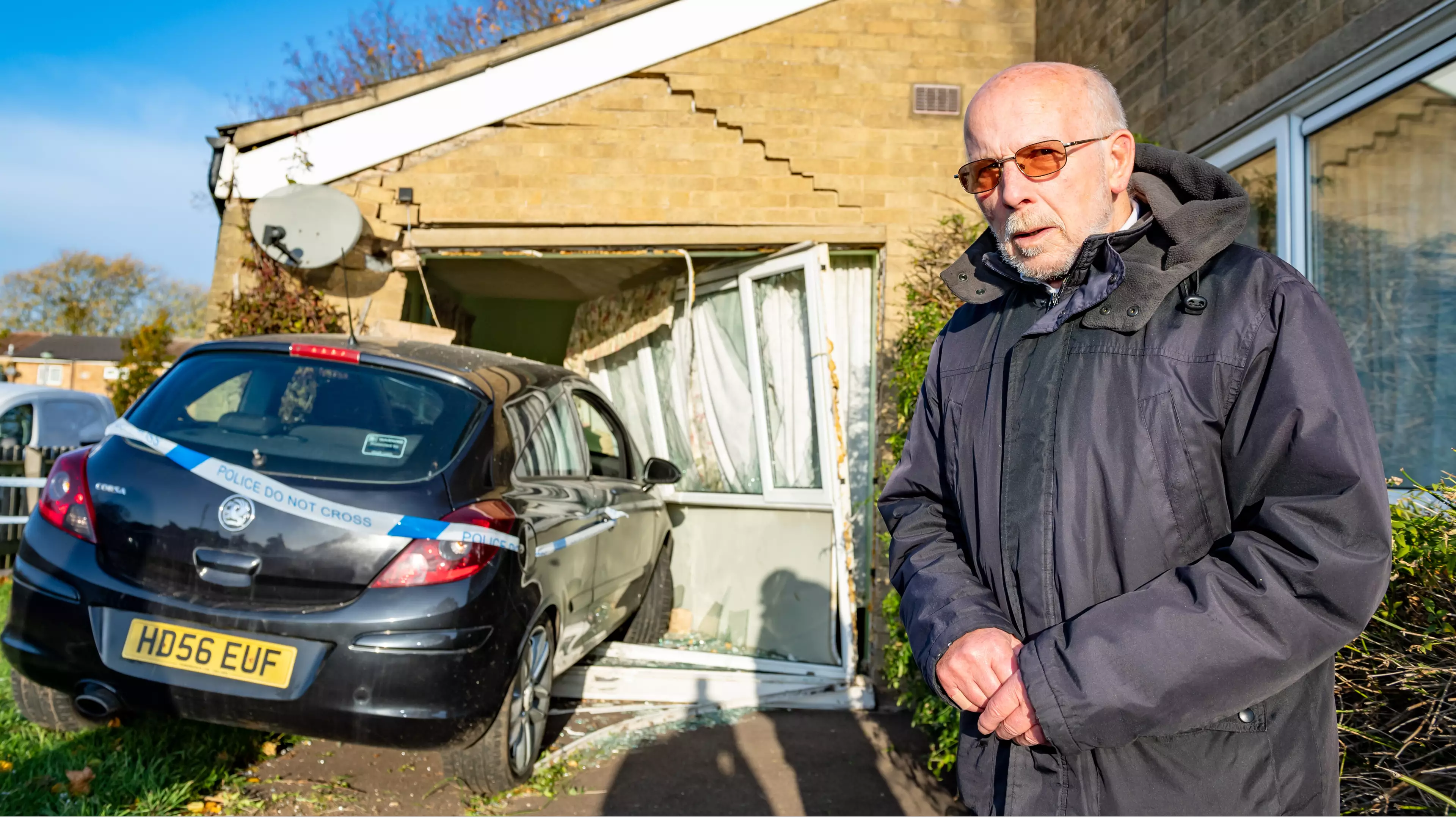 Man Misses Being Hit By Car After It Crashes Into House Thanks To Trip To Toilet 