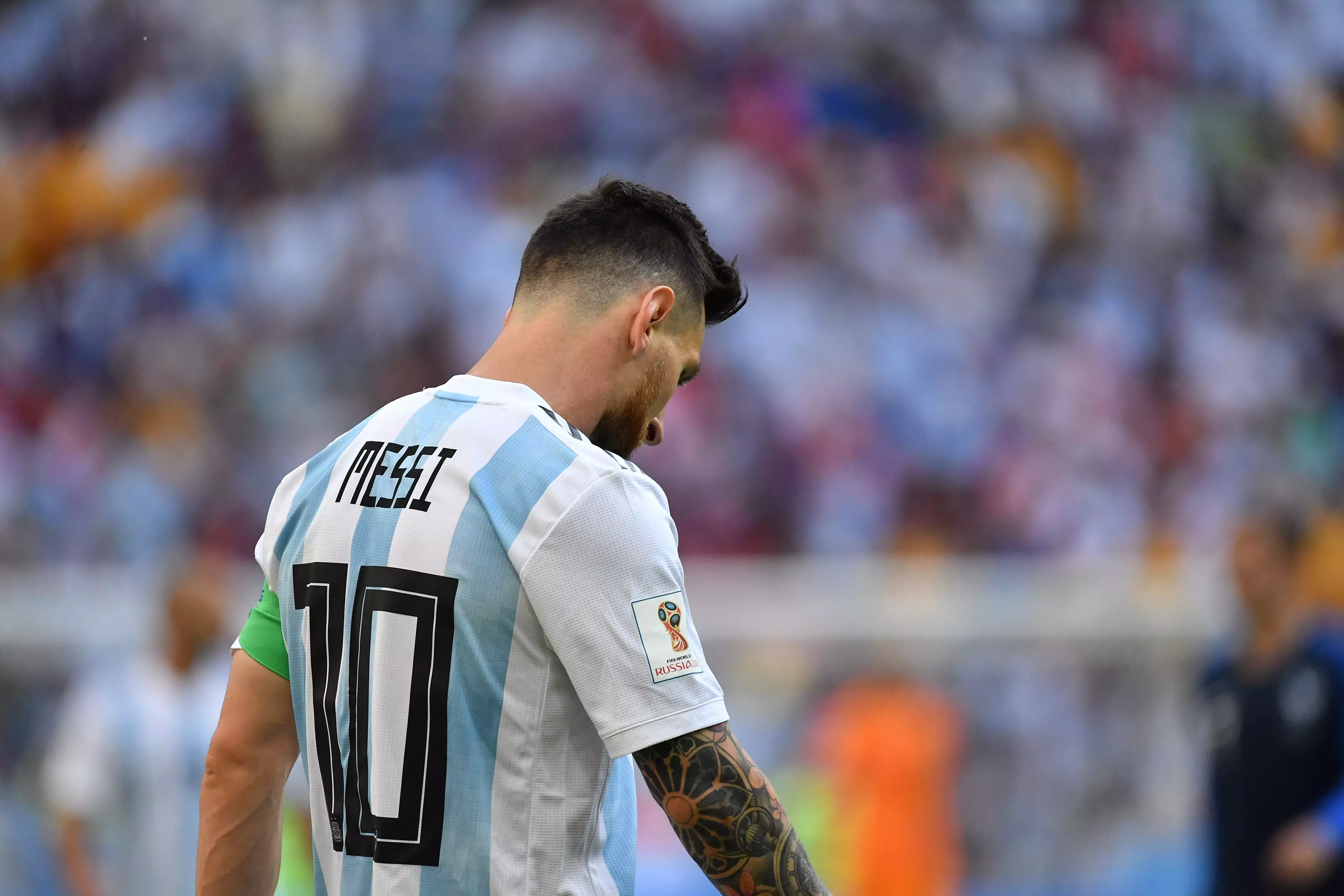 Messi and Argentina were knocked out of the second round of the World Cup. Image: PA Images