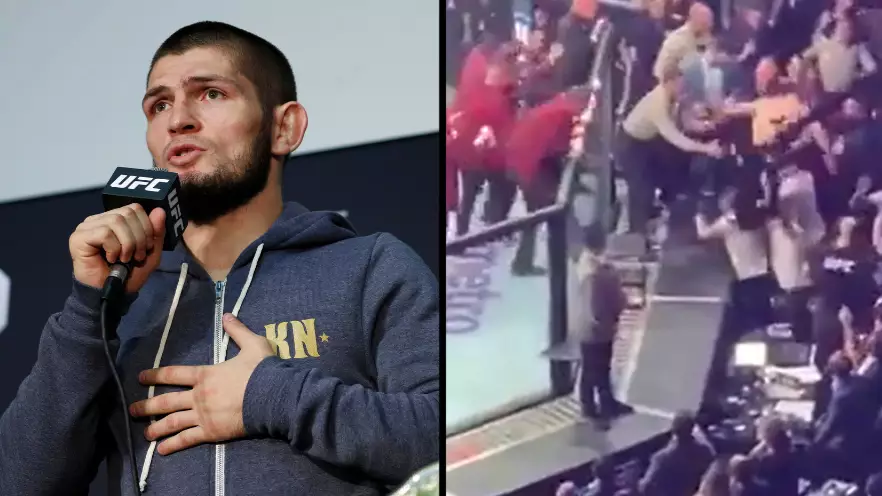 Khabib Speaks Out About Why He Started Mass Brawl At UFC 229