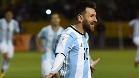 Watch: Lionel Messi Scores Sensational Hat-Trick To Send Argentina To The World Cup