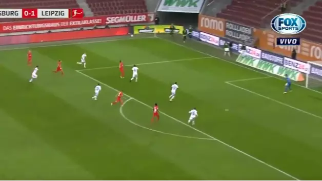 Yussuf Poulsen Scores Spectacular Volley With One Of The Purest Strikes You'll See This Season