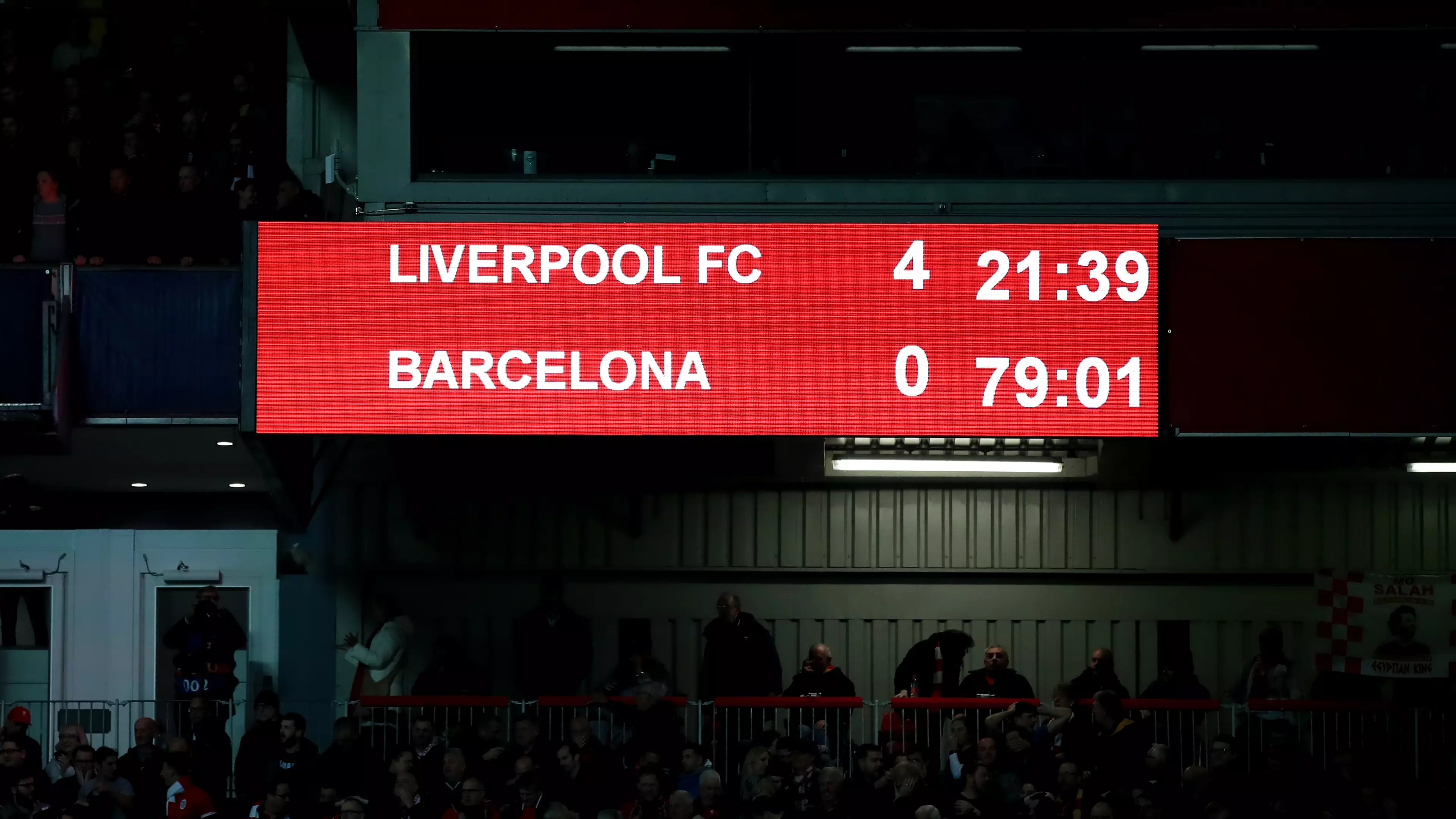 Liverpool Beat Barcelona 4 - 0 To Qualify For Champions League Final