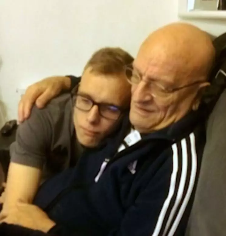 Alex was reunited with his granddad after Jordan Worth told him that he was 'dead'.