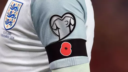 England And German Players To Wear Poppy Armbands For Friday's Friendly 