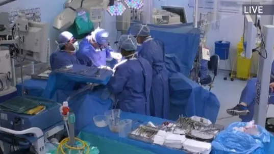Operation Live Shows Surgeons Perform 'Amazing' Kidney Transplant On TV