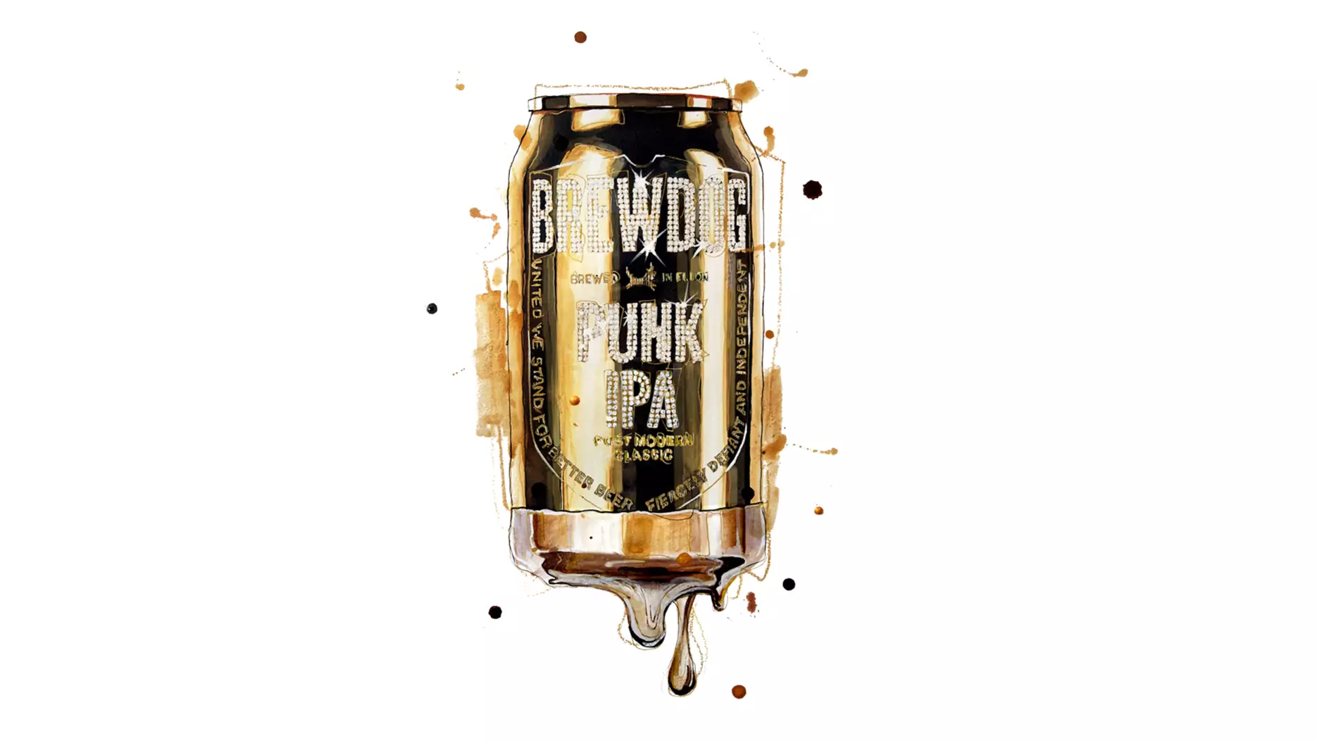 BrewDog Brings Back Gold-Plated Cans After Previous Competition Deemed Misleading