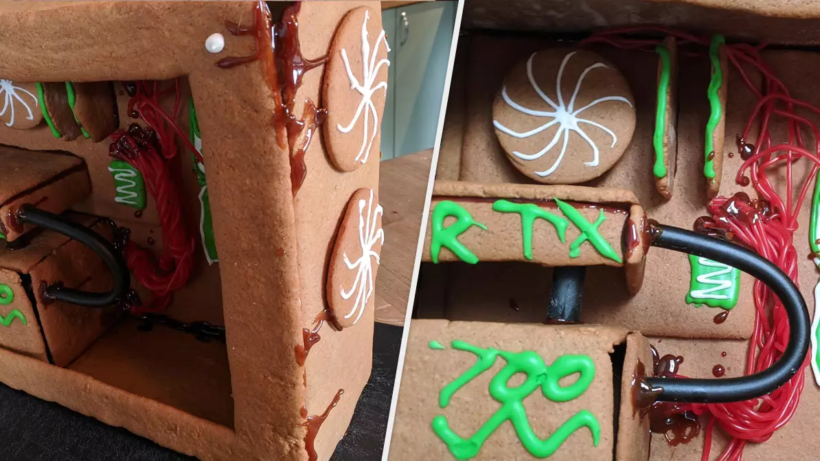 This Gingerbread PC Looks Good Enough To Eat AND Run ‘Crysis’