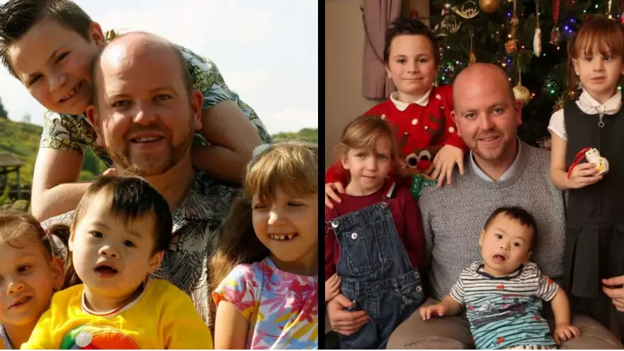 One Amazing Dad Adopted Five Children All With Special Needs