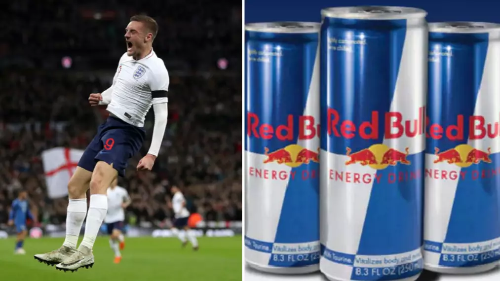 Jamie Vardy Will Drink Three Cans Of Red Bull A Day During World Cup
