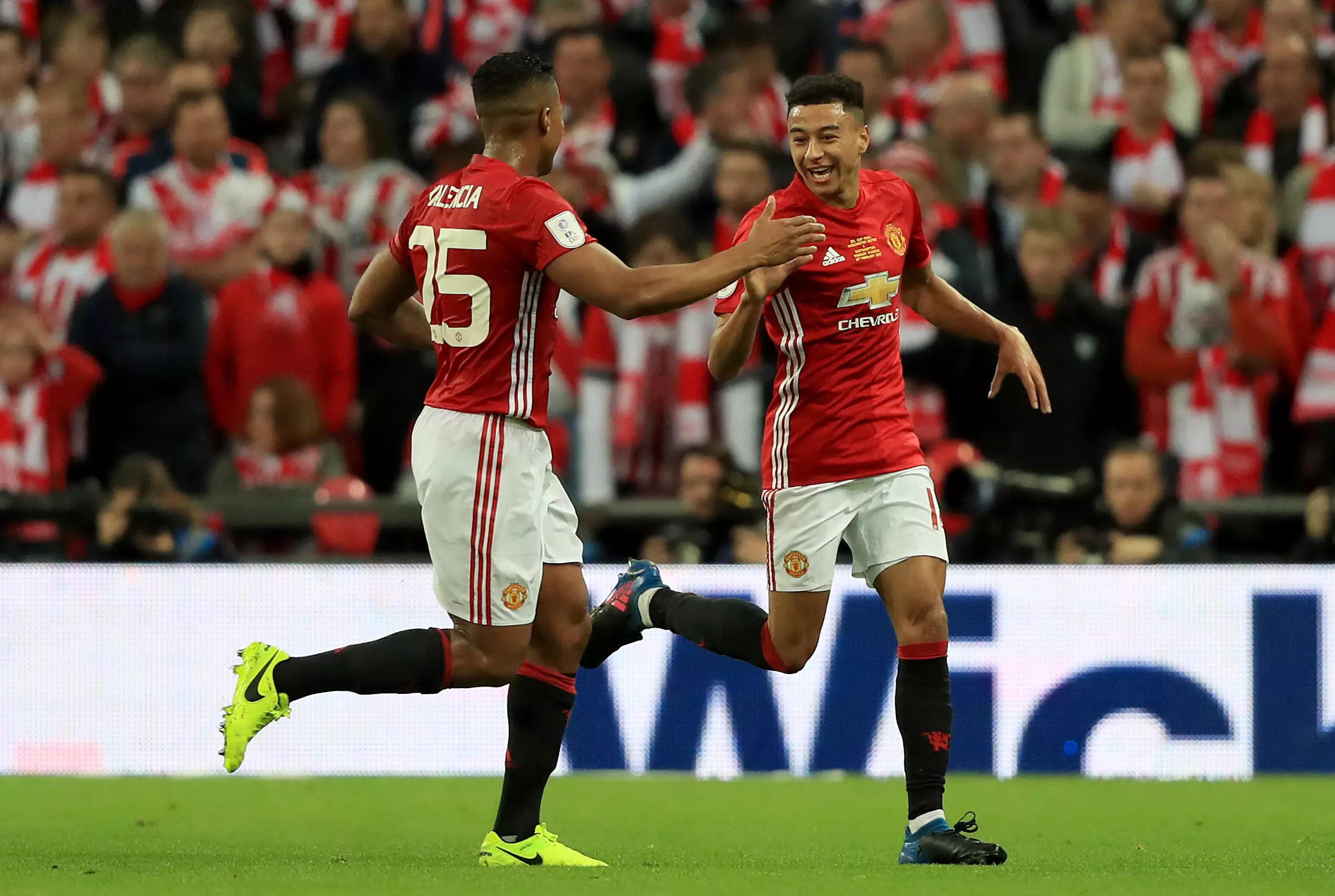 Jesse Lingard Joined An Elite Group When He Scored In The EFL Cup Final