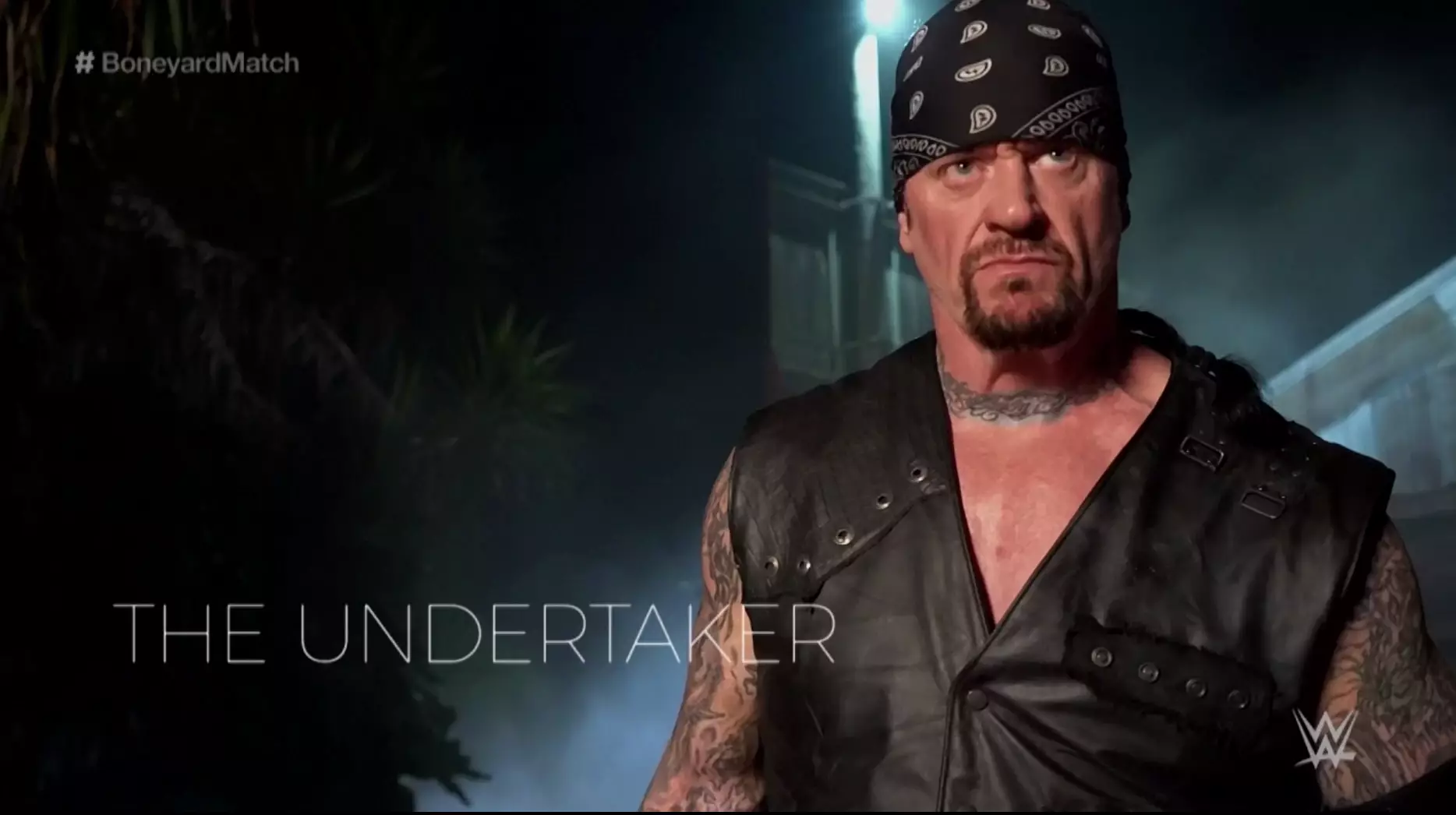 The Undertaker sent fans into meltdown with his performance in the Boneyard Match. (Image