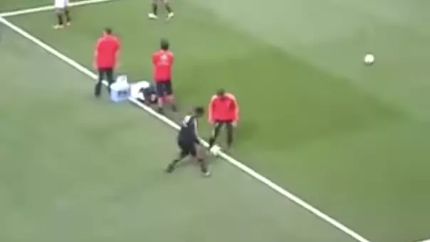 The Time Ronaldinho Ended This Guy's Career During Warm Up 