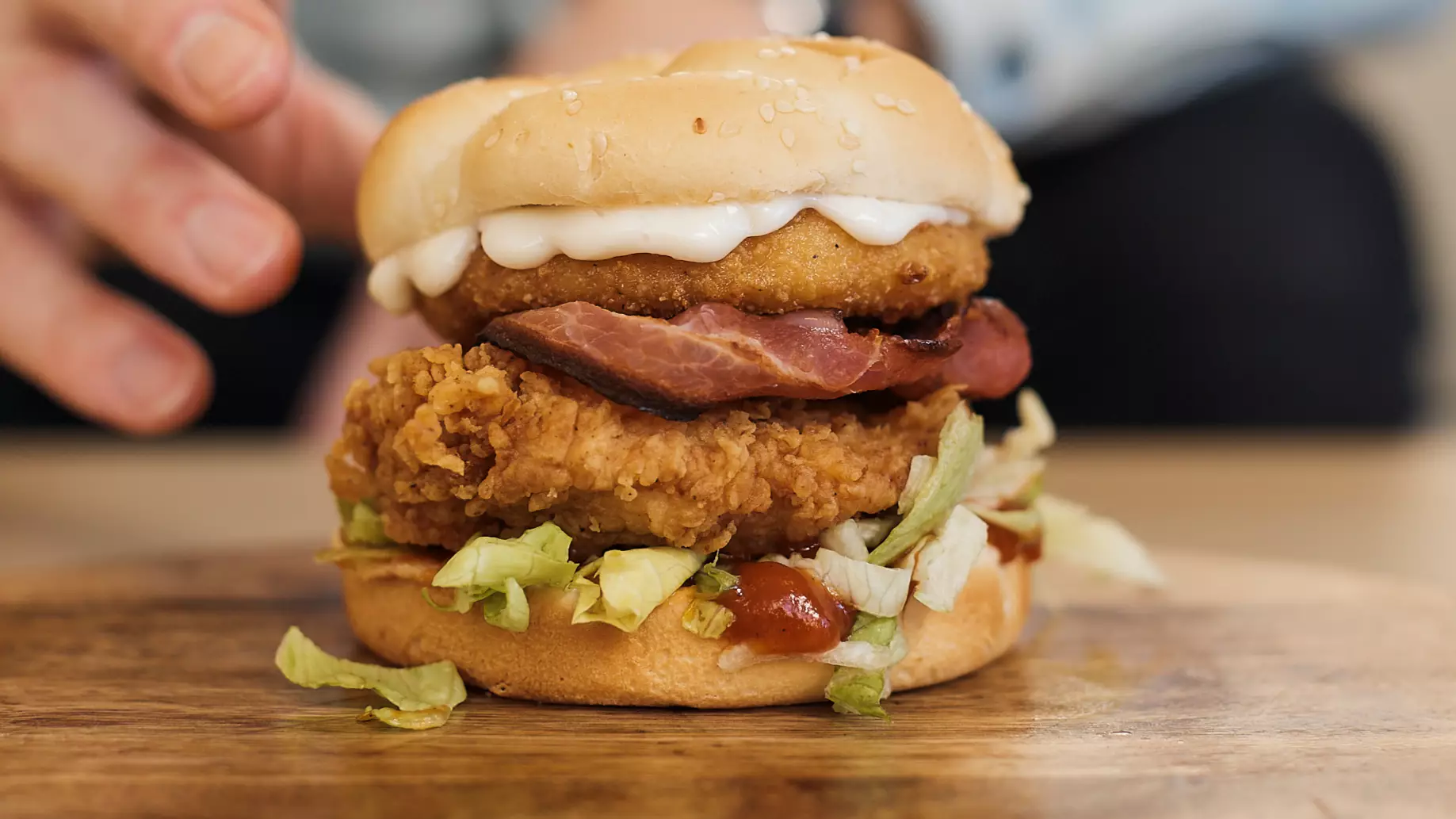 KFC Is Bringing Back Its Epic Zinger Mozzarella Burger To Australia