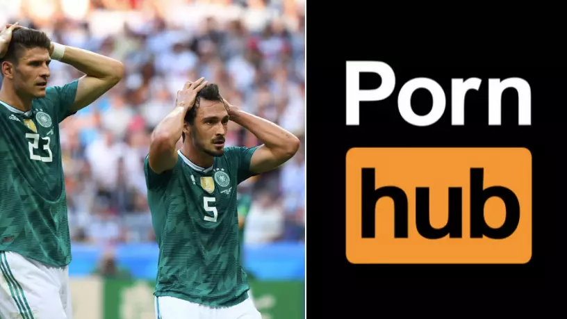 Pornhub Remove The German Category From Their Website After World Cup Elimination 