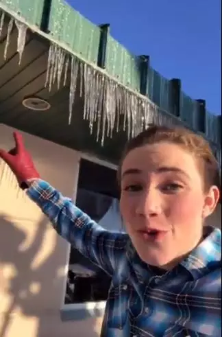 Katie Nickolaou has explained why you shouldn't eat icicles.