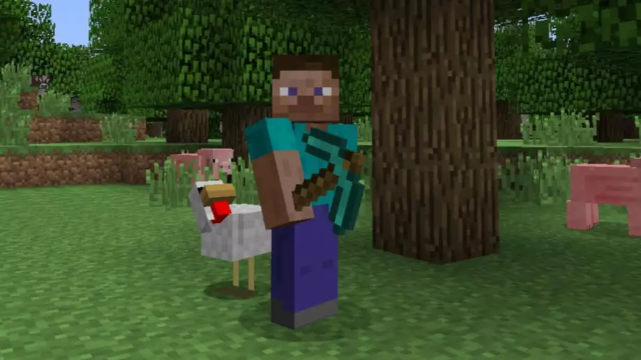​Watch This Player Beat ‘Minecraft’ Without Mining a Single Block