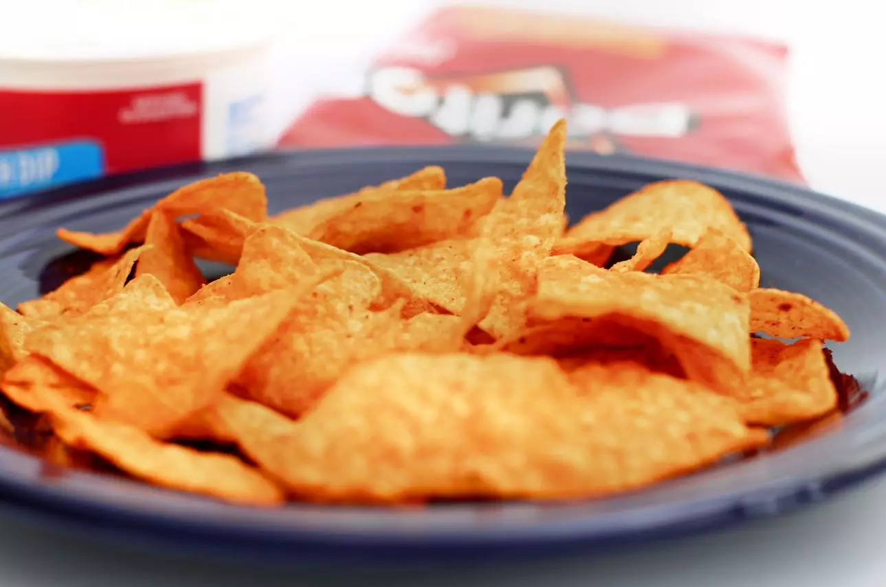 Doritos have traditionally come in packet form (
