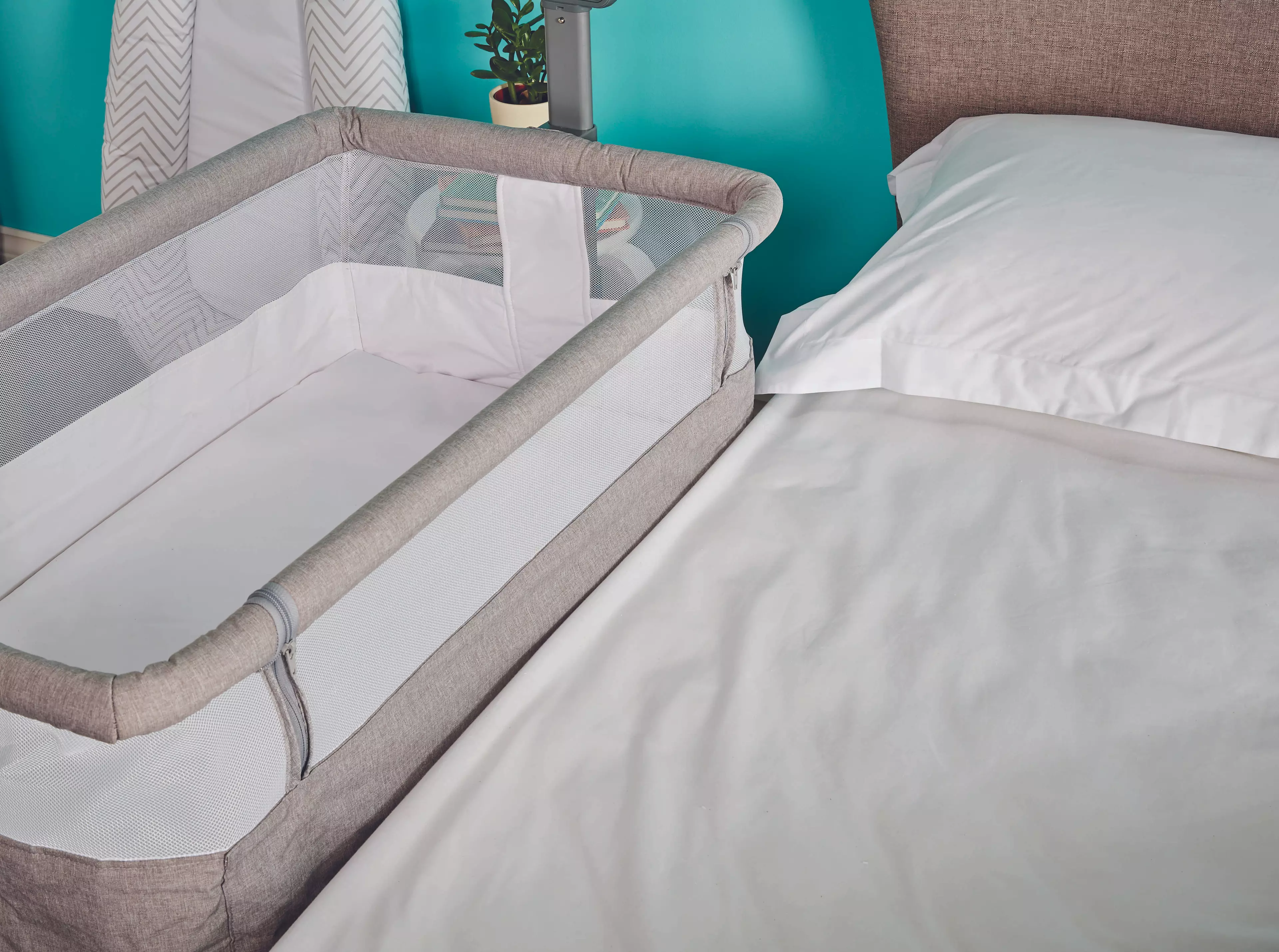 Highlights from the upcoming collection include Aldi's £79.99 Bedside Crib (