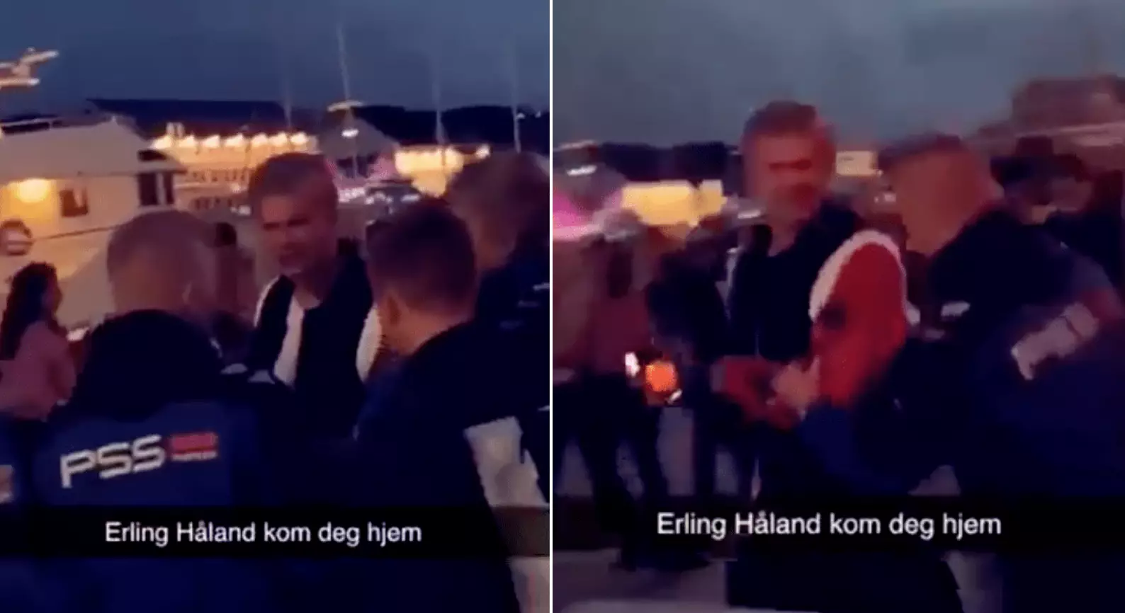 Footage Emerges Of Erling Haaland Being Kicked Out Of Norway Nightclub 