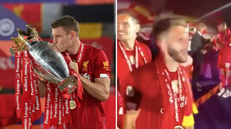 James Milner Called Manchester United "F***ing "W***ers' Before Liverpool Lifted Premier League Trophy