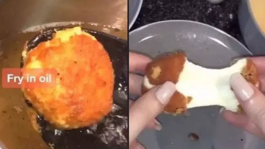 Couple Recreates McDonald's Cheese Melt Dippers Using Babybels