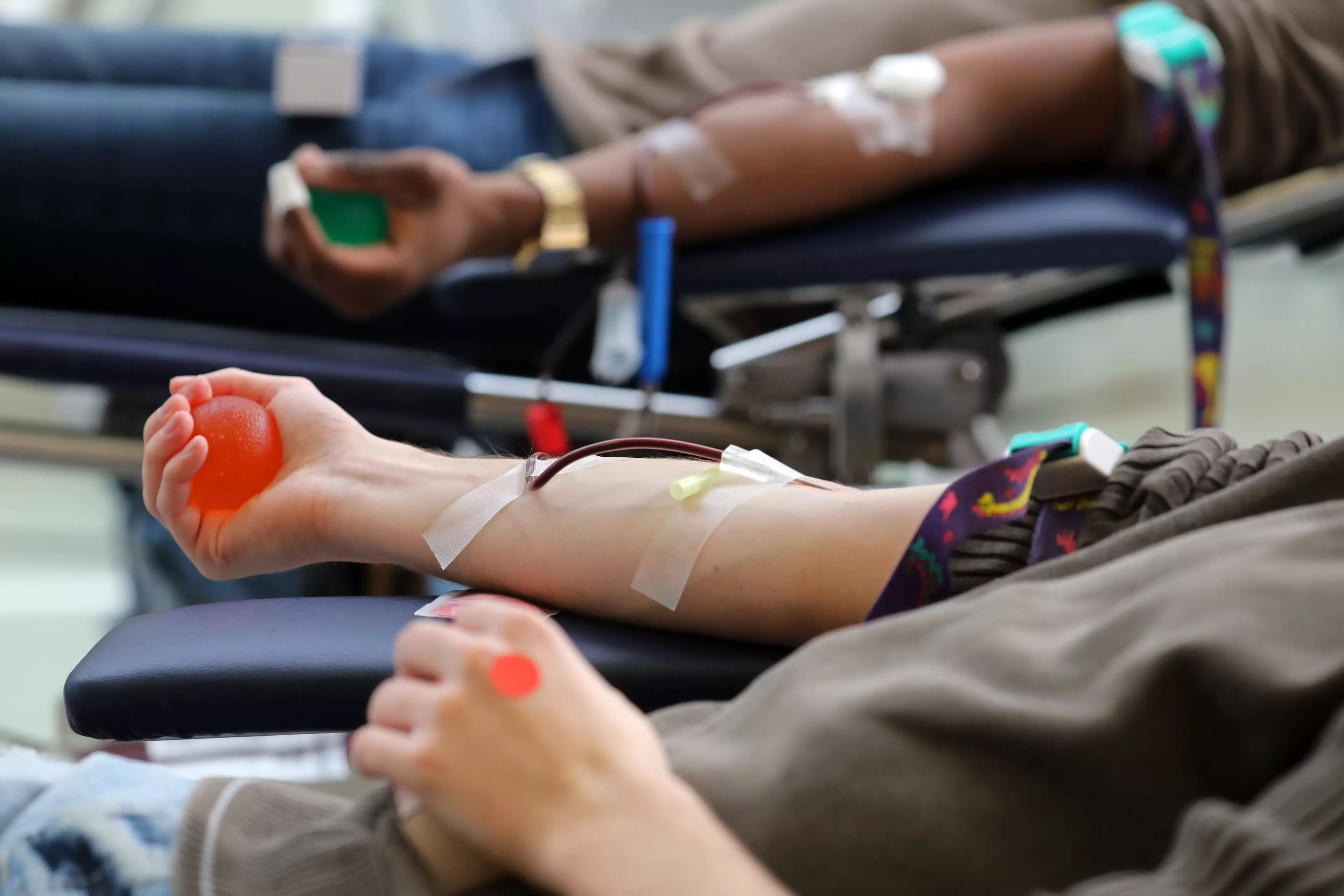 Almost 25 per cent fewer men gave blood last year than five years ago.