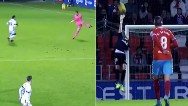 Goalkeeper Juan Carlos Has To Win Best Goal Of 2018 After Scoring From 60 Yards 
