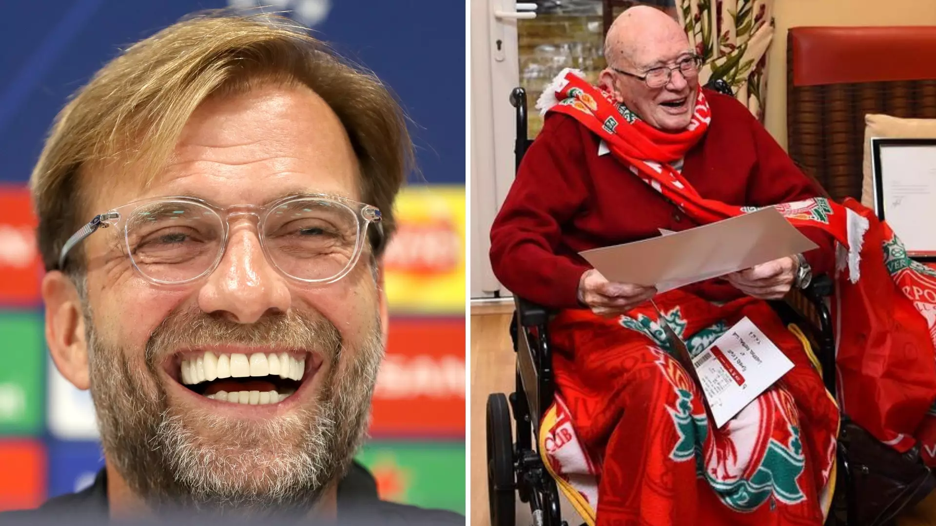 104-Year-Old Liverpool Superfan Gets An Amazing Birthday Gift From Jurgen Klopp