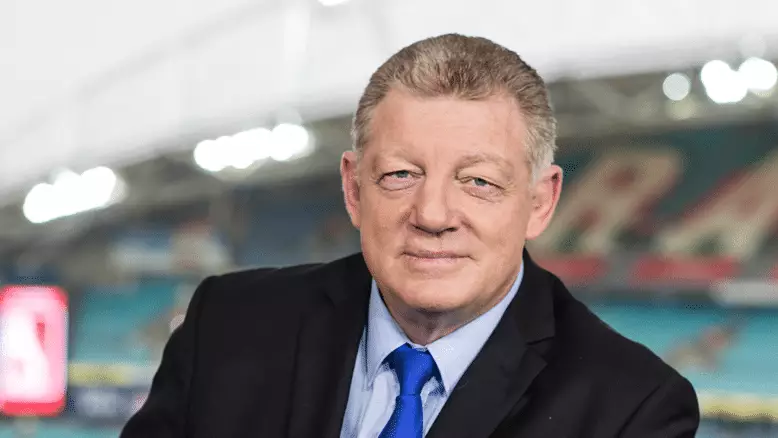 Former rugby league coach turned commentator Phil Gould.