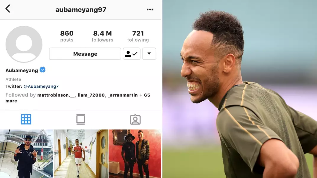 Pierre-Emerick Aubameyang Removes Arsenal From His Bio And Profile Picture On Instagram 
