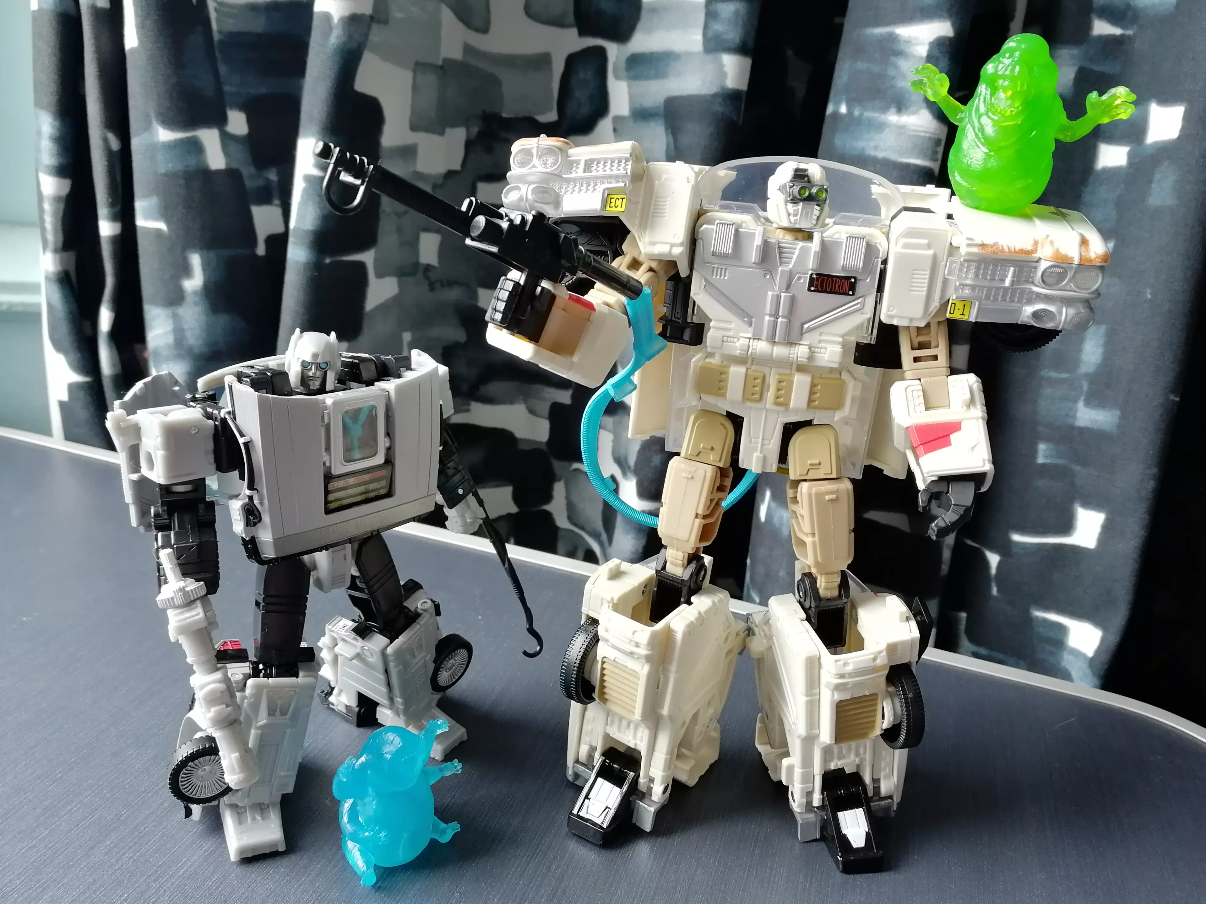 Ectotron and Gigawatt, side by side