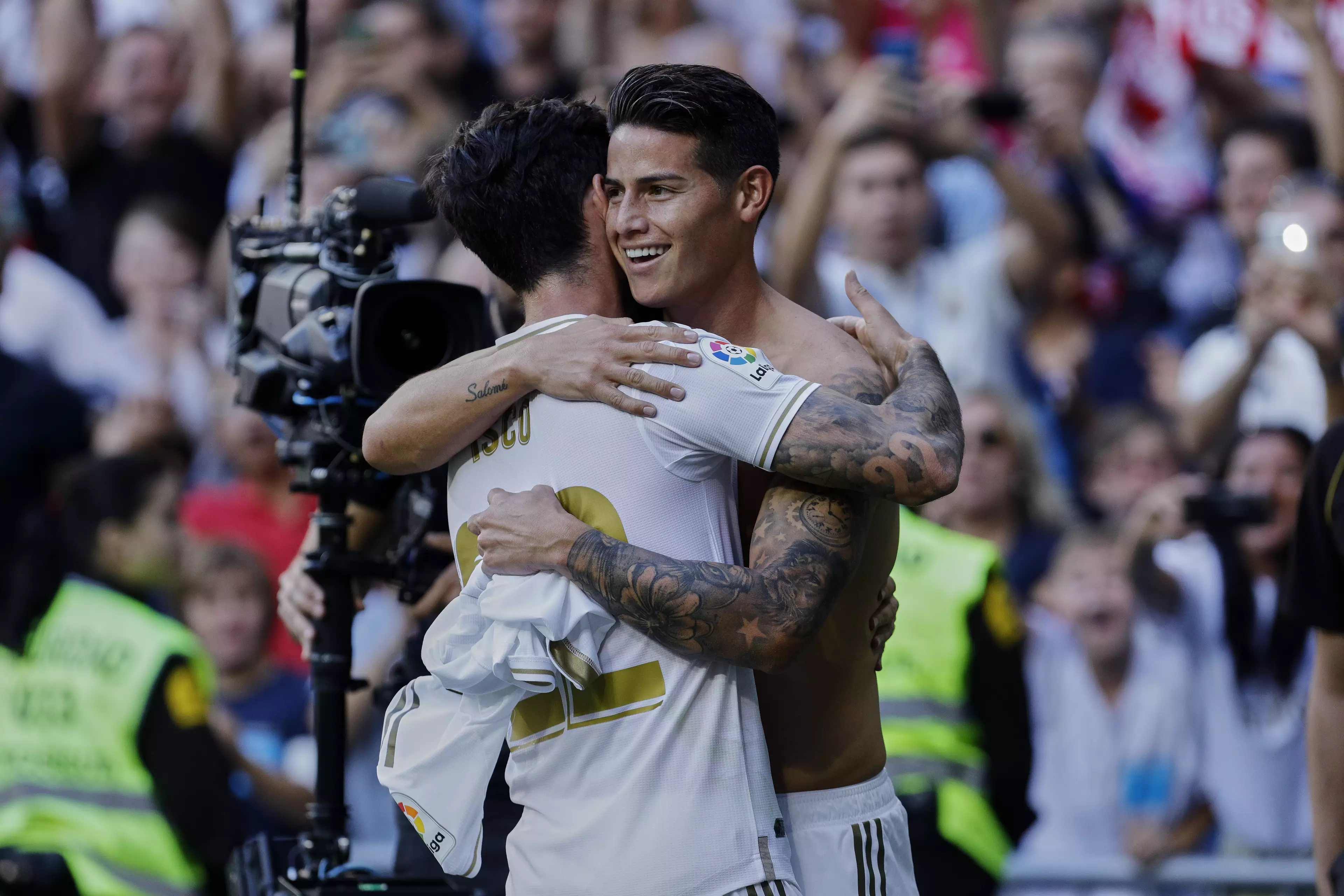 Isco and James Rodrigues
