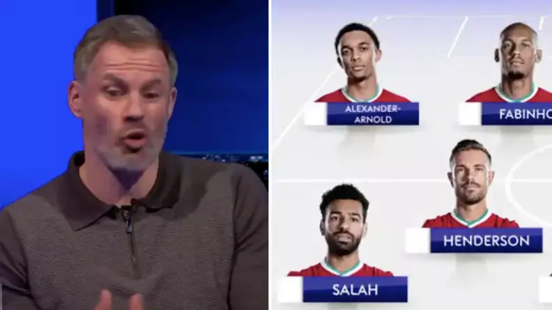Jamie Carragher Picks His Combined Liverpool And Manchester United XI