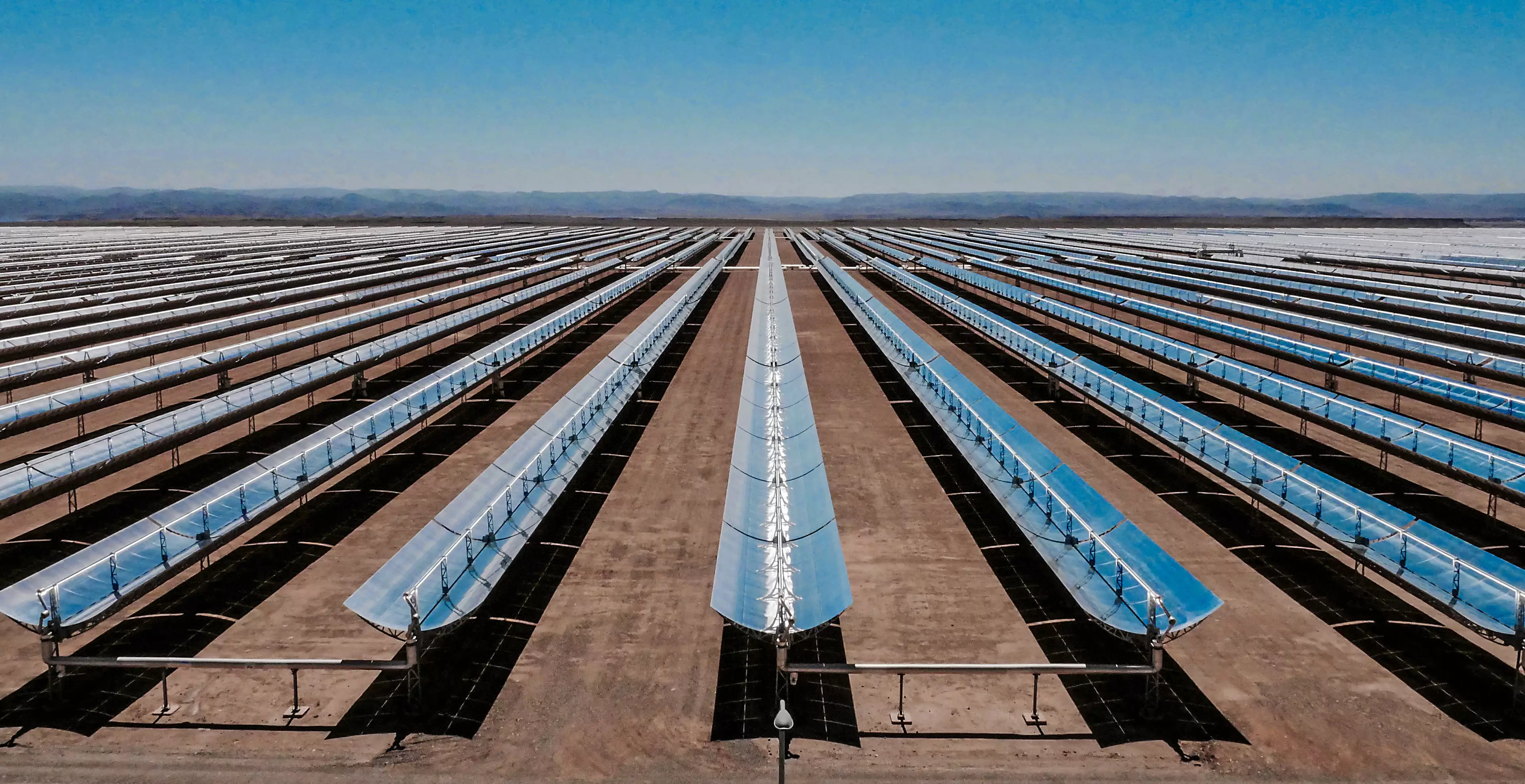The world's largest solar power complex is currently in Ouarzazate, Morocco (