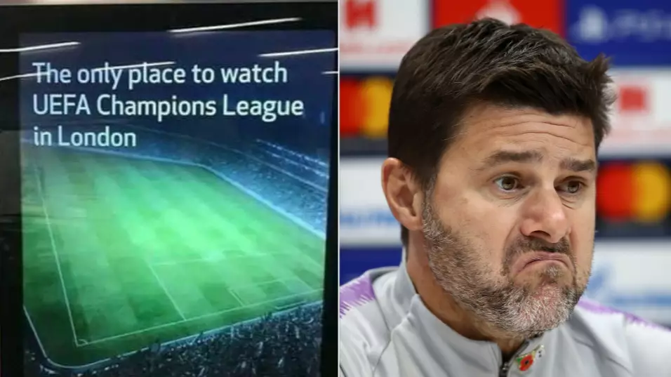 Tottenham Reported To Advertising Standards Agency Over 'Misleading' Champions League Poster