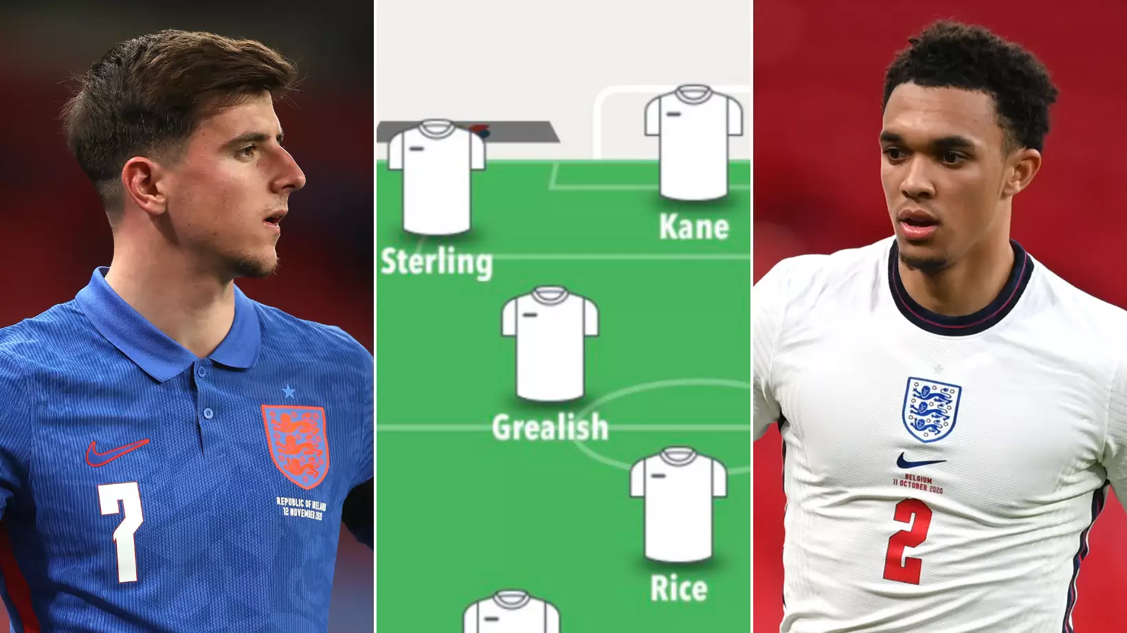 Fans Vote On England's Best Starting XI, Trent Alexander-Arnold Heavily Featured