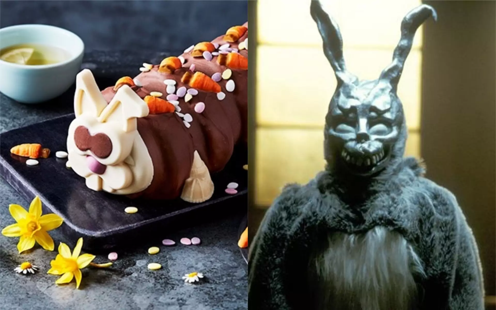 People think the M&S cake looks like the demonic Frank from Donnie Darko.