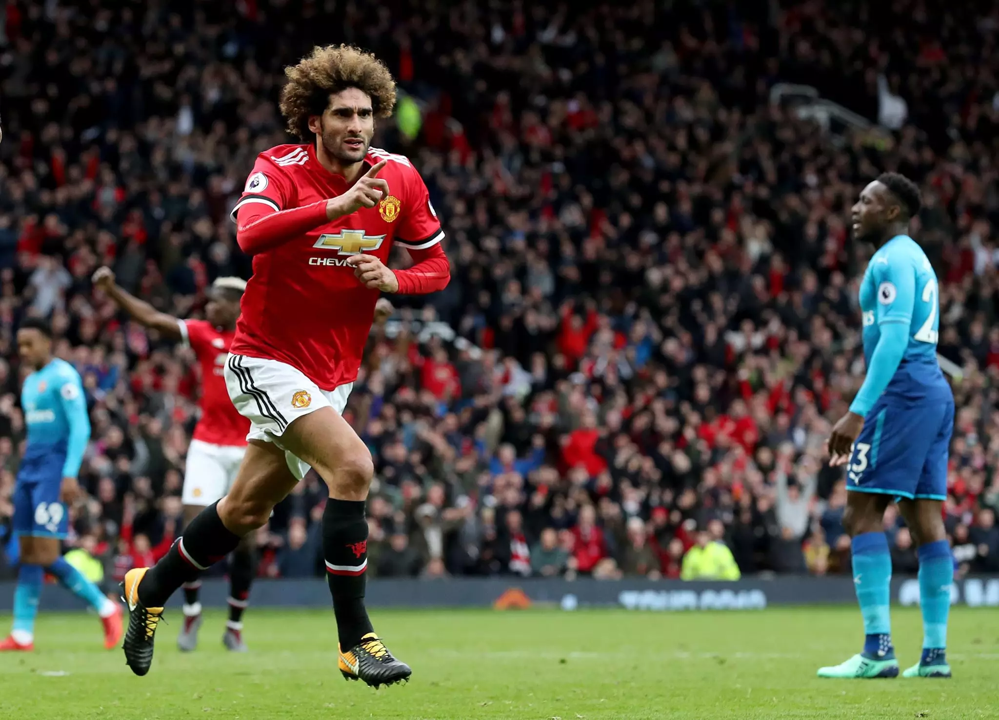 Fellaini looks certain to leave Old Trafford this summer. Image: PA Images