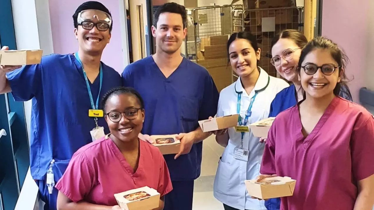 A Fundraiser Has Been Set Up To Deliver Meals To Exhausted NHS Staff