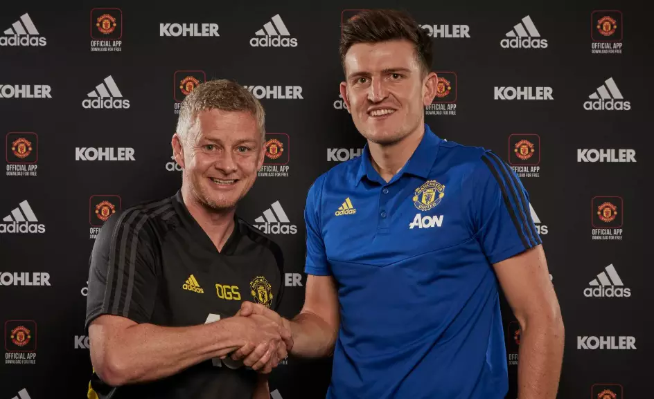 United will be hoping Maguire's arrival puts them in the top four. Image: ManUtd.com