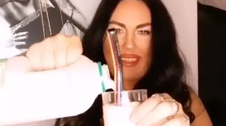 Woman Tests Theory That Mixing Buckfast And Milk Tastes Like Chocolate